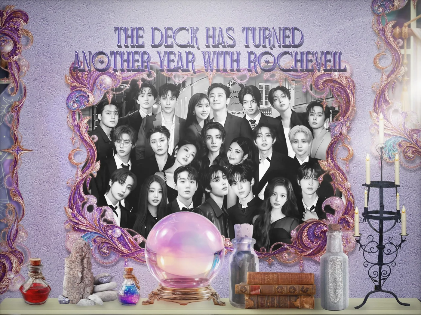Rochéveil group edit: the deck has turned, another year with Rochéveil